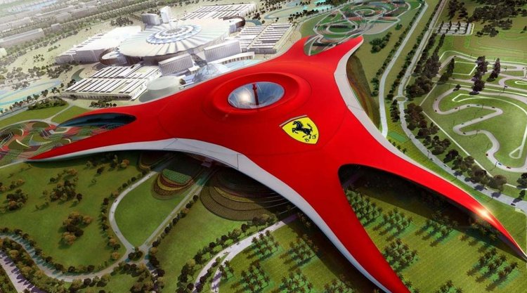 Ferrari World Yas Island Tour, Abu Dhabi